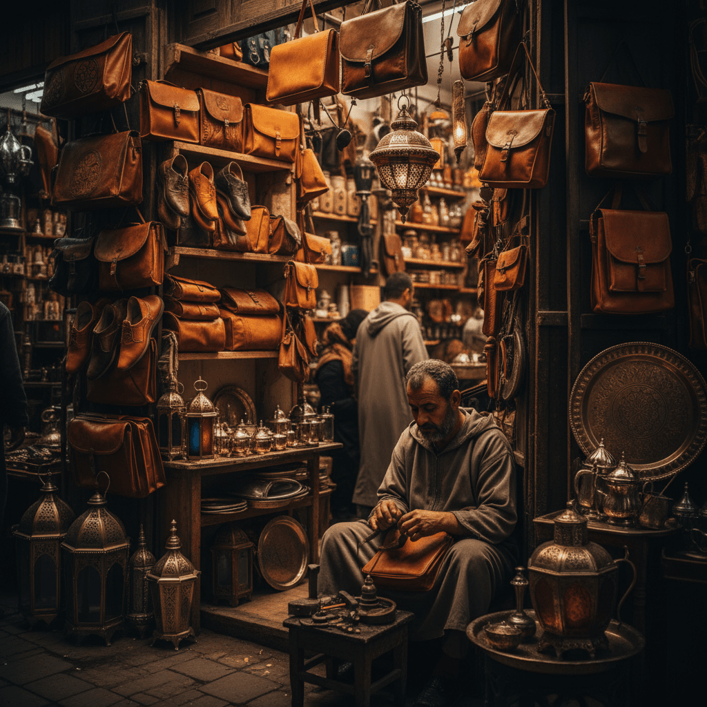 Fes souk craftsmanship